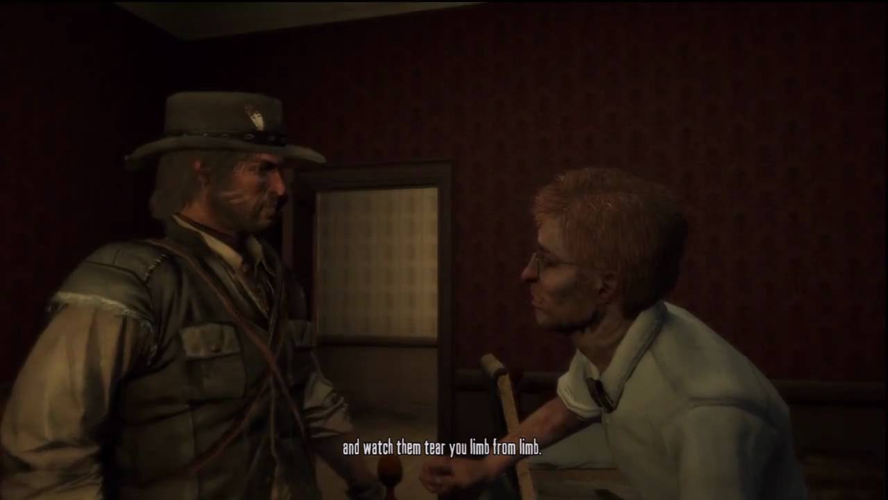 RDR - John Marston funny moment
