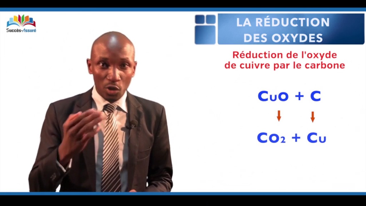 Réduction des oxydes