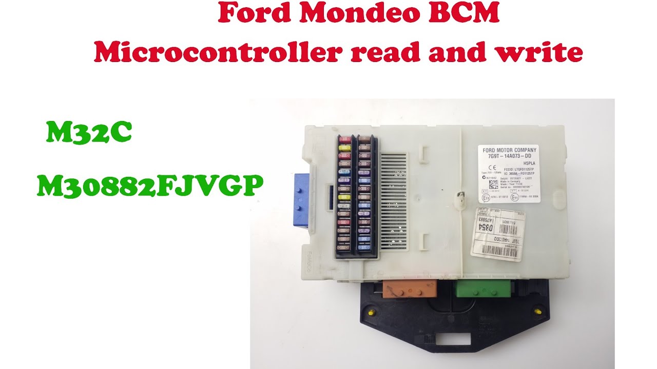 Read and Write Ford Mondeo BCM module