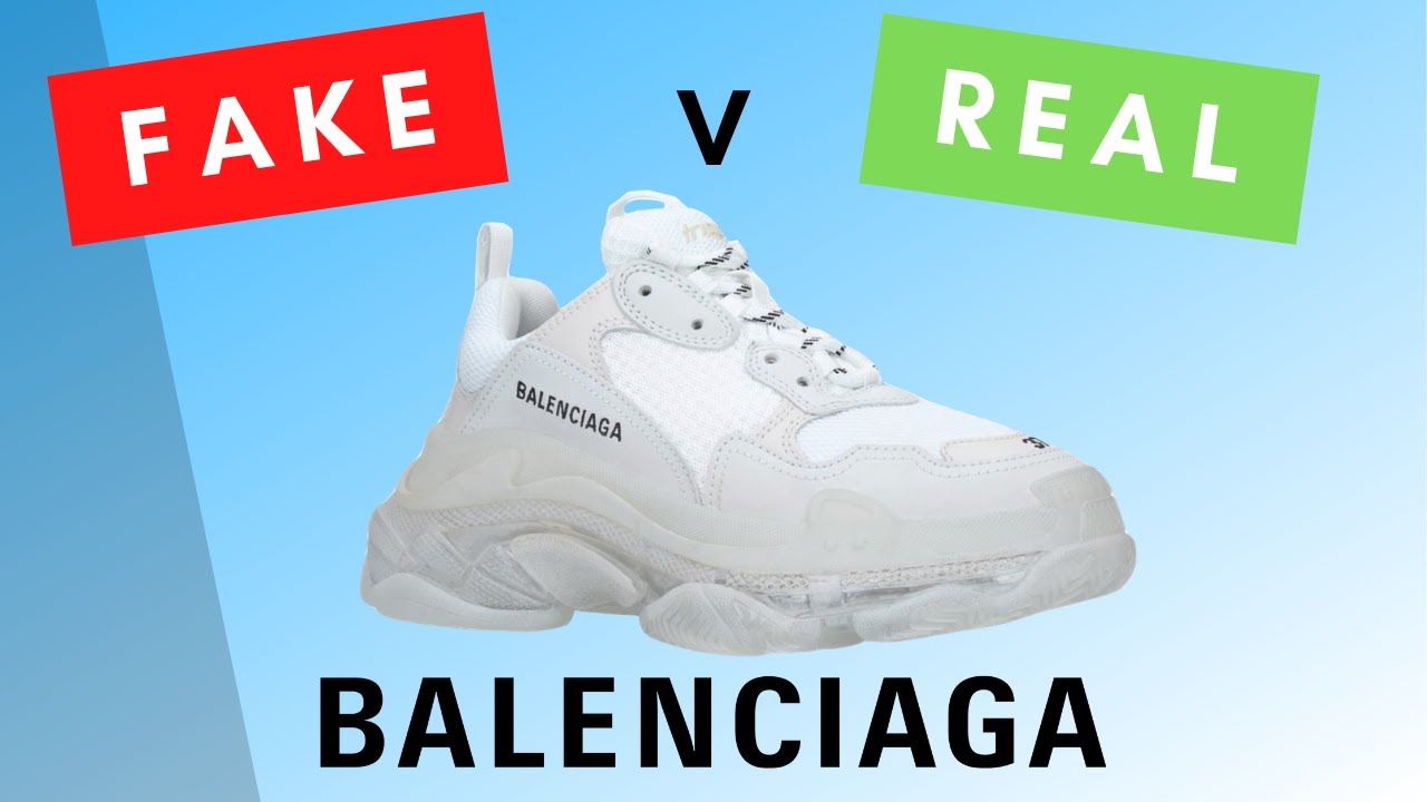 REAL VS FAKE BALENCIAGA TRIPLE S (2020)