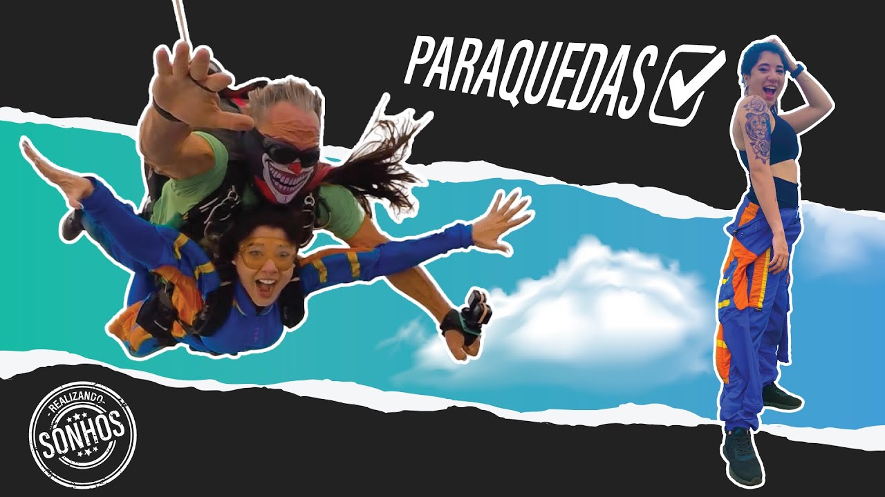 Realizando sonhos: PARAQUEDAS
