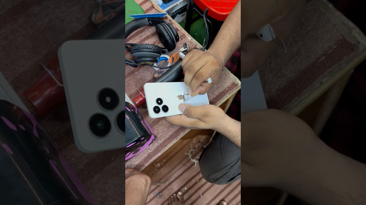 Realme converted to iphone😱 #shorts #ytshorts #iphone