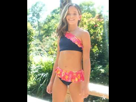 Rebel Athletic Floral Flounce Bikini