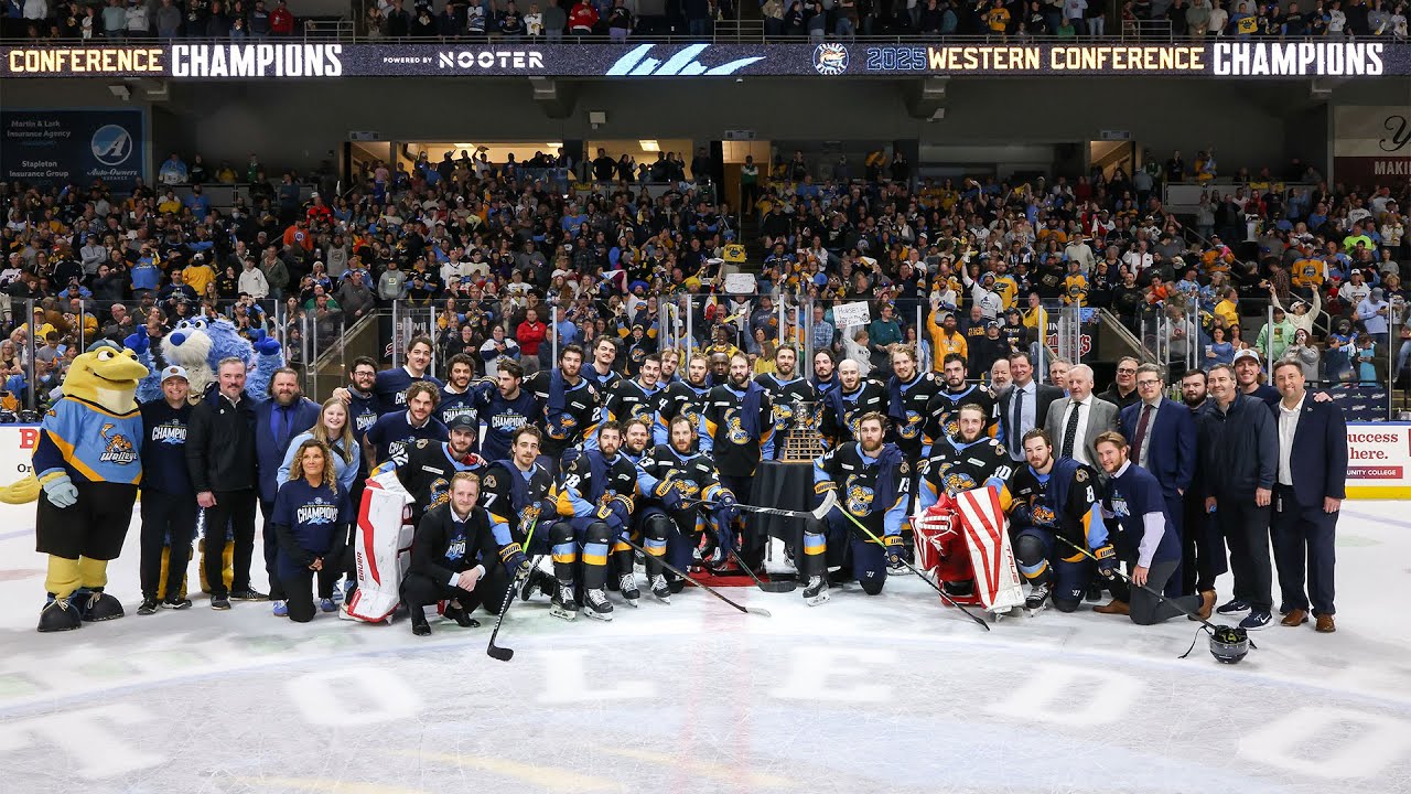 Recap: WALLEYE WIN WESTERN CONFERENCE CHAMPIONSHIP