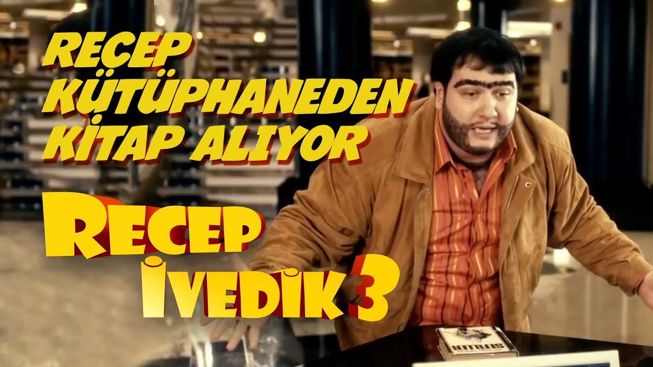 Recep Kütüphaneden Kitap Alıyor | Recep İvedik 3