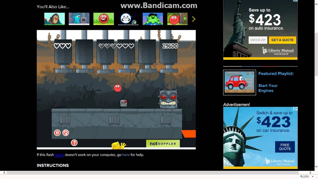 Red Ball vol. 3 Boss level