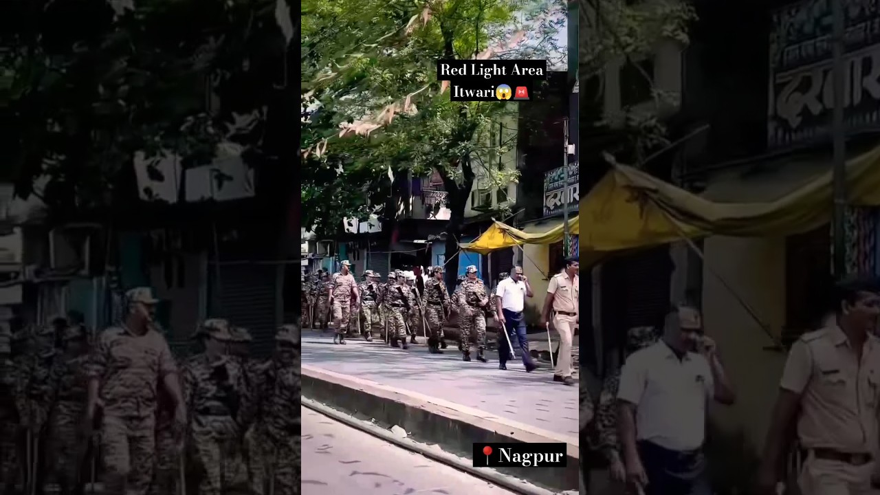 Red Light Area Itwari Police team Roundup at Nagpur  😱🚨 | Nagpur City| #shorts #redlight #police