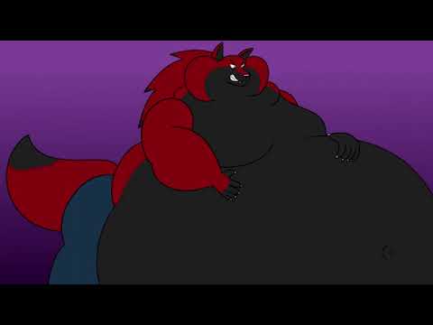 Red Weight Gain Animation