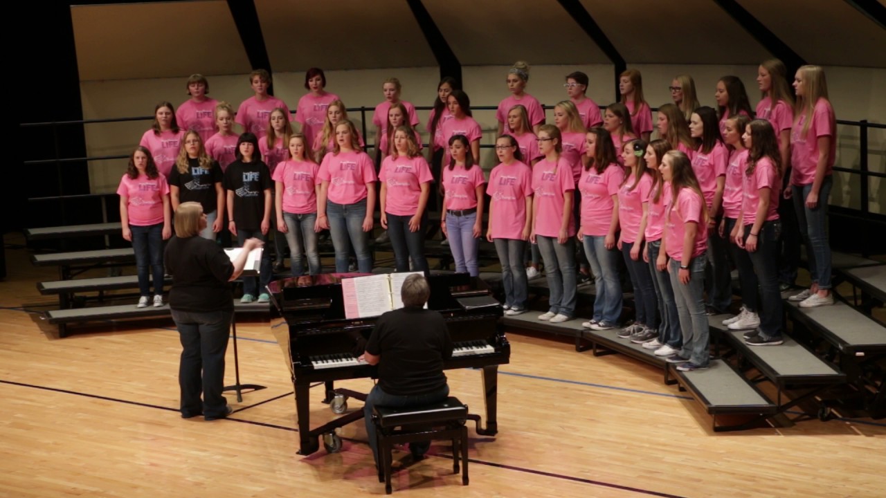 Reflection from Mulan. Lake City Bel Canto choir
