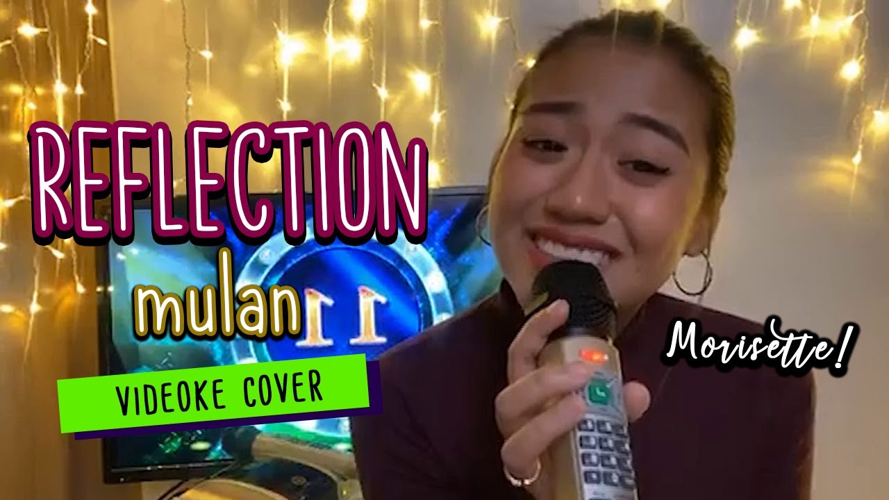 REFLECTION (Mulan) | MORISSETTE AMON COVER | VIDEOKE KARAOKE LIVE
