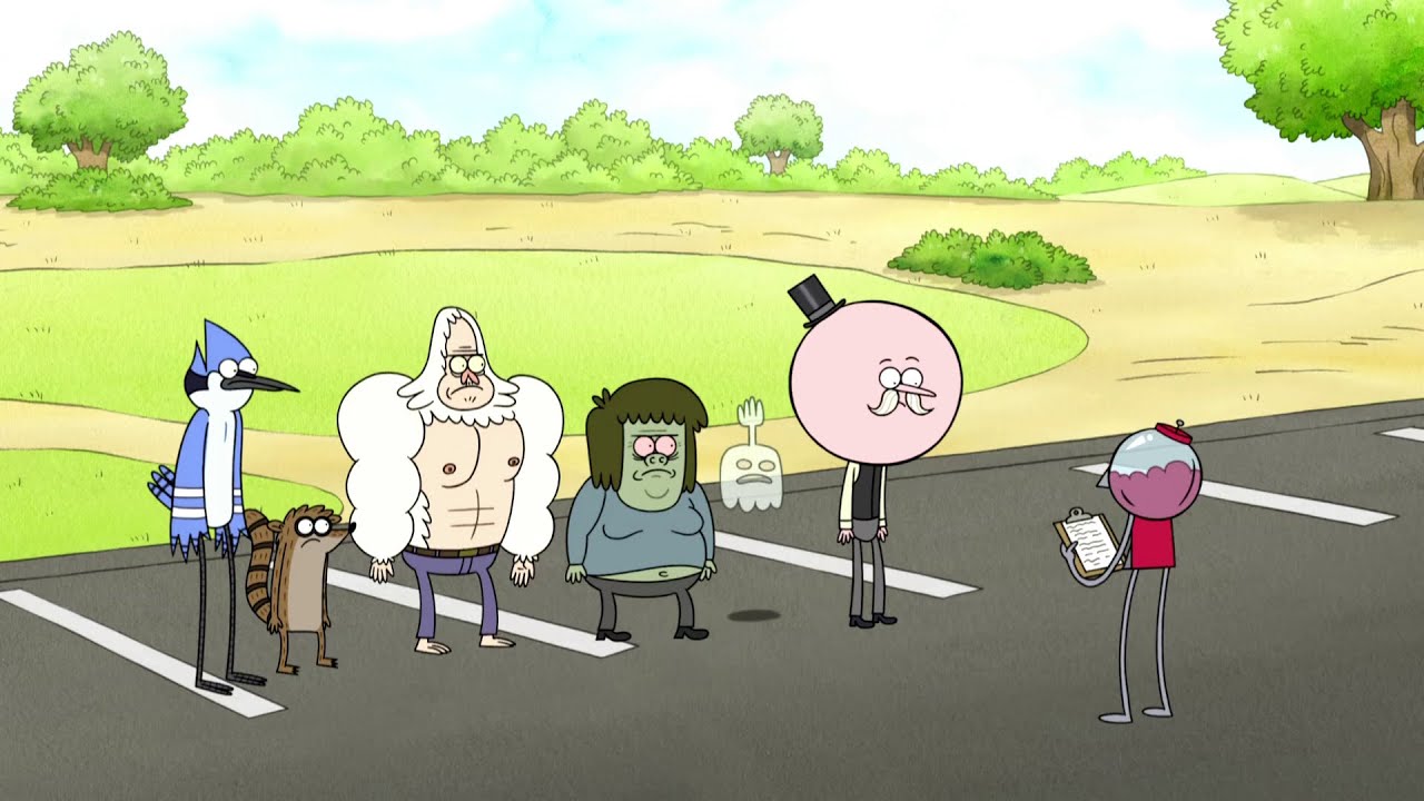 Regular Show - The Park Fitness Test
