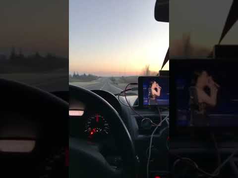 Renault Megan Aksam Uzun yol snap
