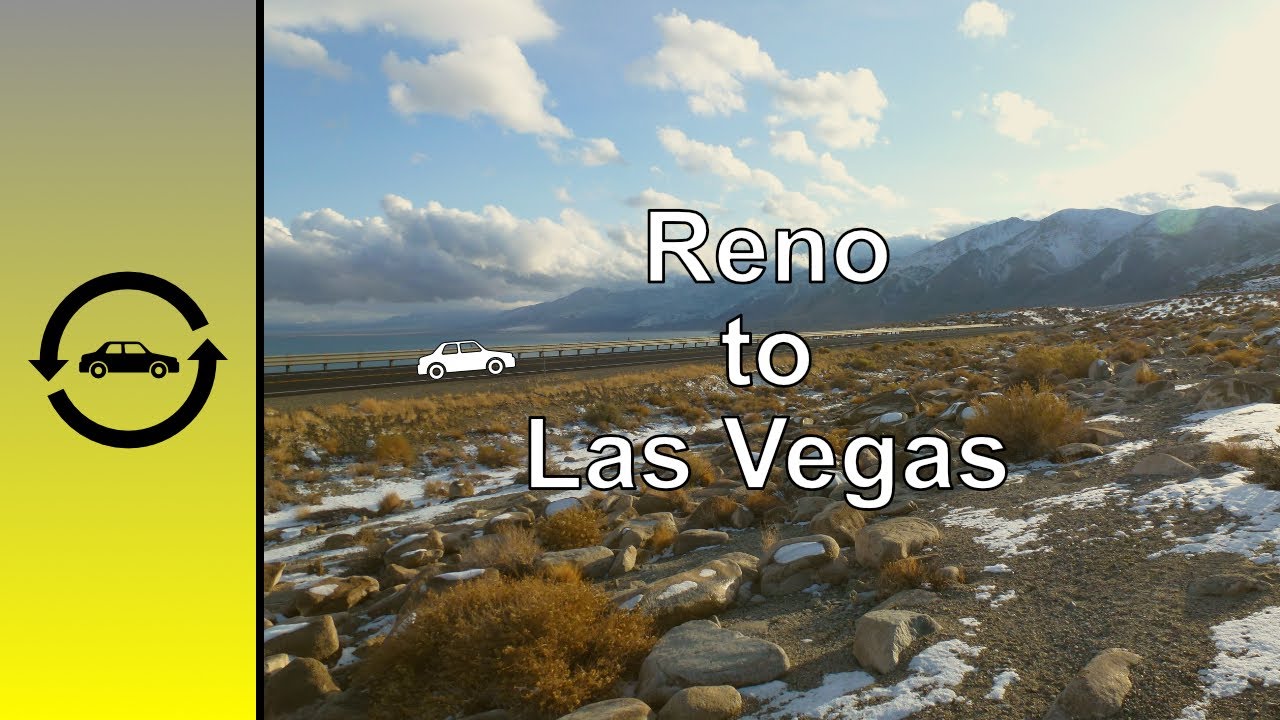 Reno, NV to Las Vegas, NV Drive-Lapse