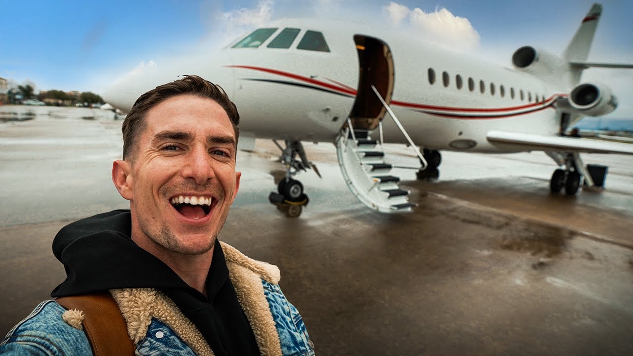 Renting a private jet for my friends