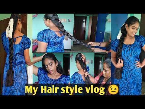 Request video||My fvrt Hairstyle 😍😉|| Longhair braids|| Long hair style|| @kala.agalya_vlogs5086