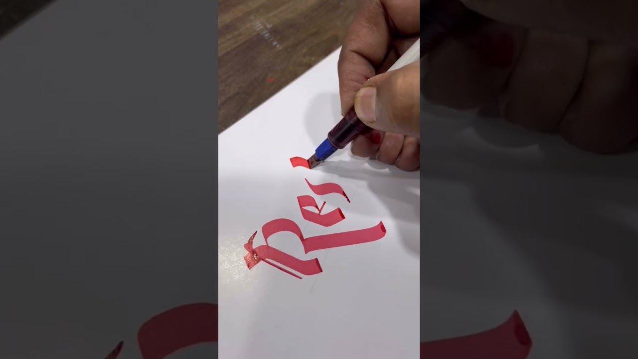RESHMA #reshma #artistahsan #calligraphy #trending #viral #handlettering
