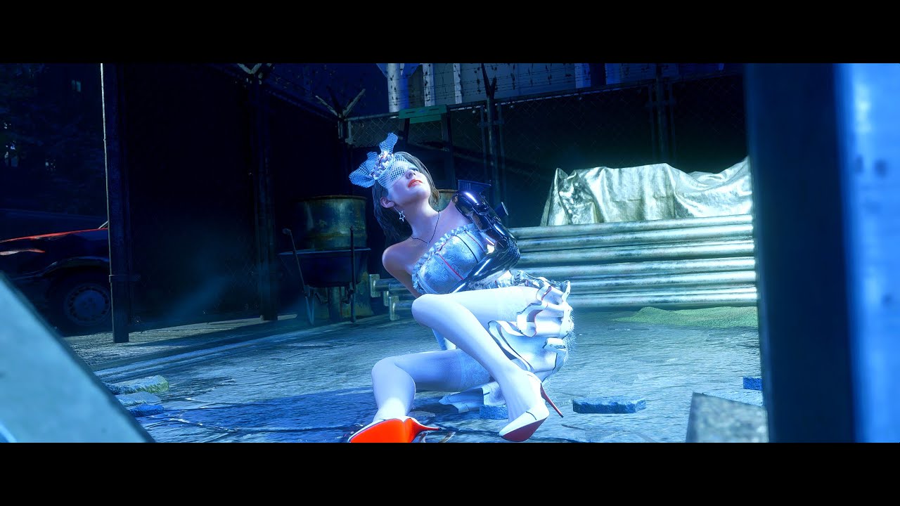 RESIDENT EVIL 3 - Jill West world white