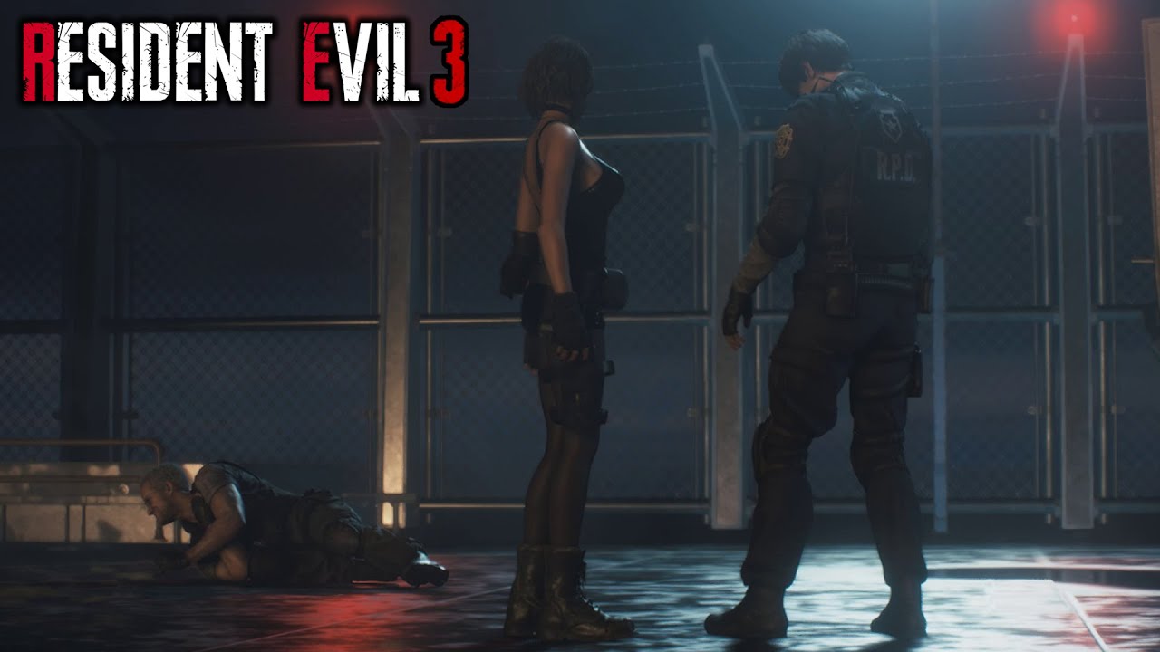 Resident Evil 3 (2020) EP09 - Sexy Umbrella Short Dress/ Leon Kennedy Mod