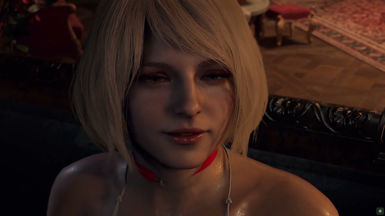RESIDENT EVIL 4 REMAKE | Ashley Slutty Researcher