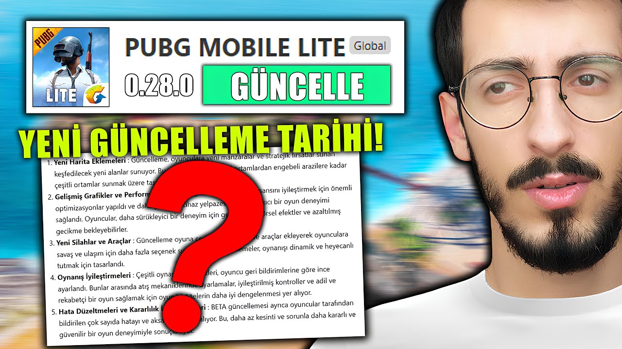 RESMİ AÇIKLAMA GELDİ! YENİ GÜNCELLEME GELİYOR! PUBG Mobile Lite