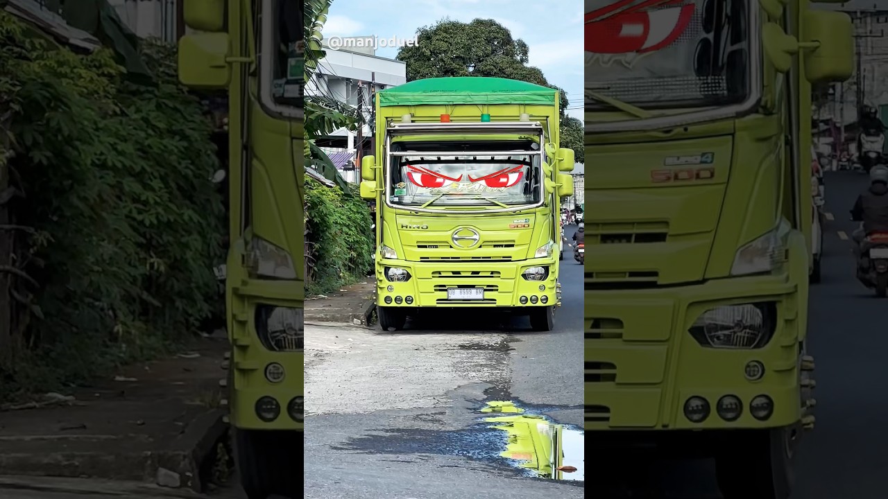 Respect 💯 #Shorts 🔥🔥 Mobil Truk Besar Mata Bersinar 2 #truck #respect 🚙🚛🚑🚚🚒🛻