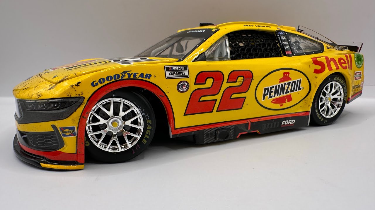 Review: 2024 Joey Logano #22 Shell-Pennzoil Nashville Win Ford 1/24 Elite Premier NASCAR Diecast
