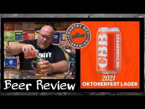 Review #643 Oktoberfest Lager (2021) Country Boy Brewing