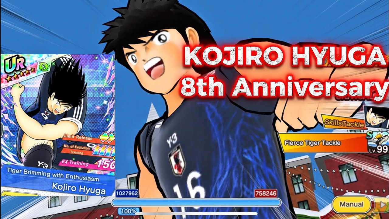 REVIEW KOJIRO HYUGA 8th Anniversary. CAN HE SCORE GK META? CAPTAIN TSUBASA DREAM TEAM