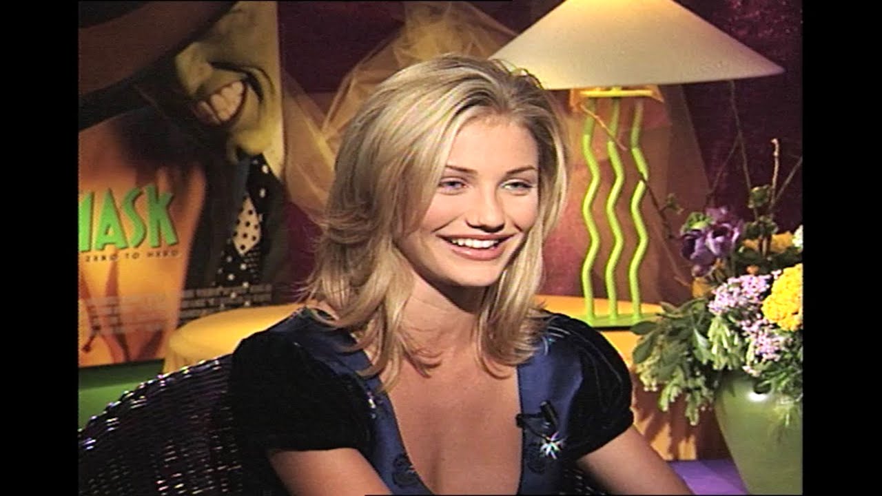 Rewind: 21-year-old Cameron Diaz promotes 