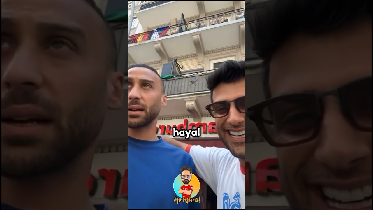 Reynmen ve Cenk Tosun Yolda Karşılaştı 😅 #bizimçocuklar #euro2024withshorts