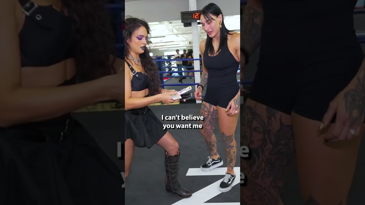 Rhea Ripley teaches Nina Drama her secret wrestling submissions| WWE Wrestlemania 41