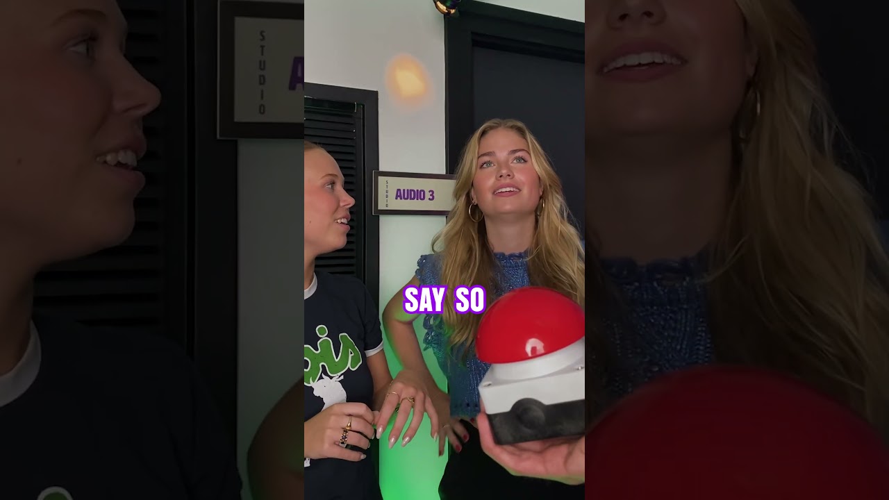 Rhodé Kok en Roxy Dekker oefenen alvast voor Platenbazen! 😂🔥 | #538 #Shorts
