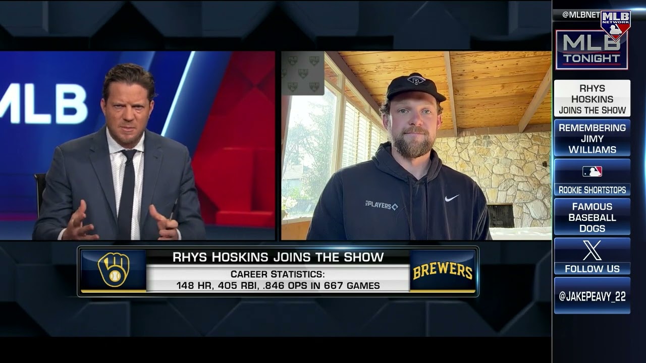 Rhys Hoskins on MLB Tonight