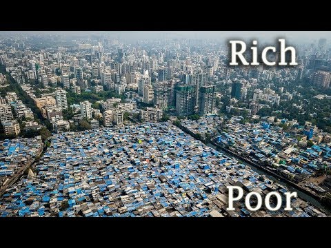 Rich vs. Poor  | Aerial photos of, Johannesburg, Mexico City, Mumbai, Durban,