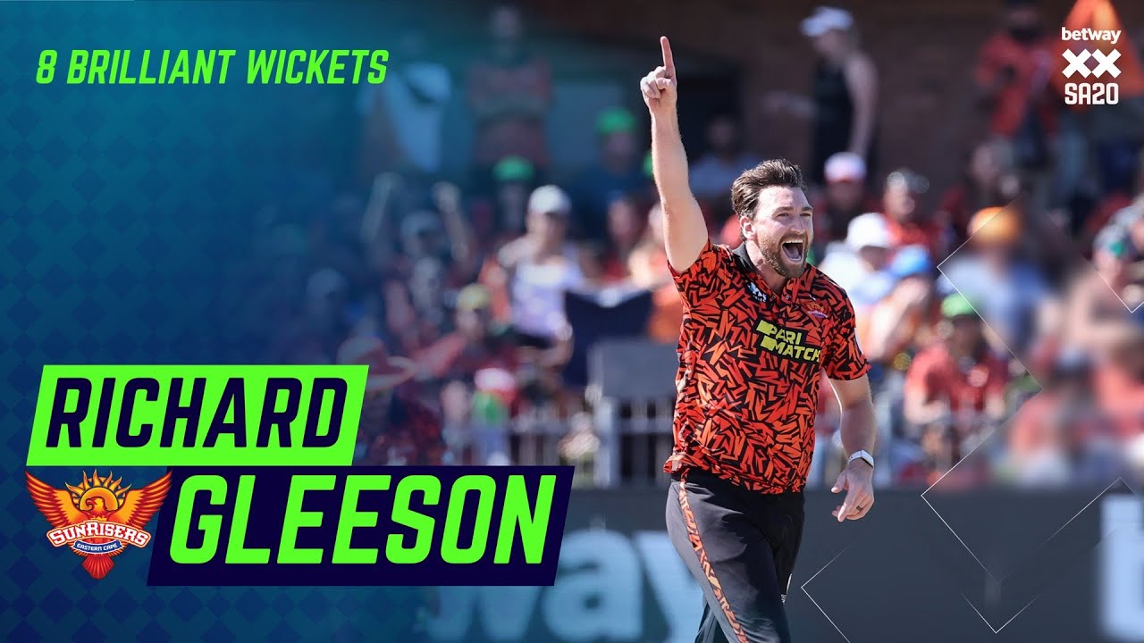 Richard Gleeson’s 8 Brilliant Wickets This Season! | Betway SA20