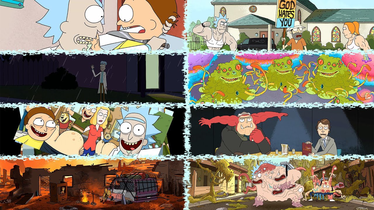 Rick and Morty Season 1 - All After Credits Scenes