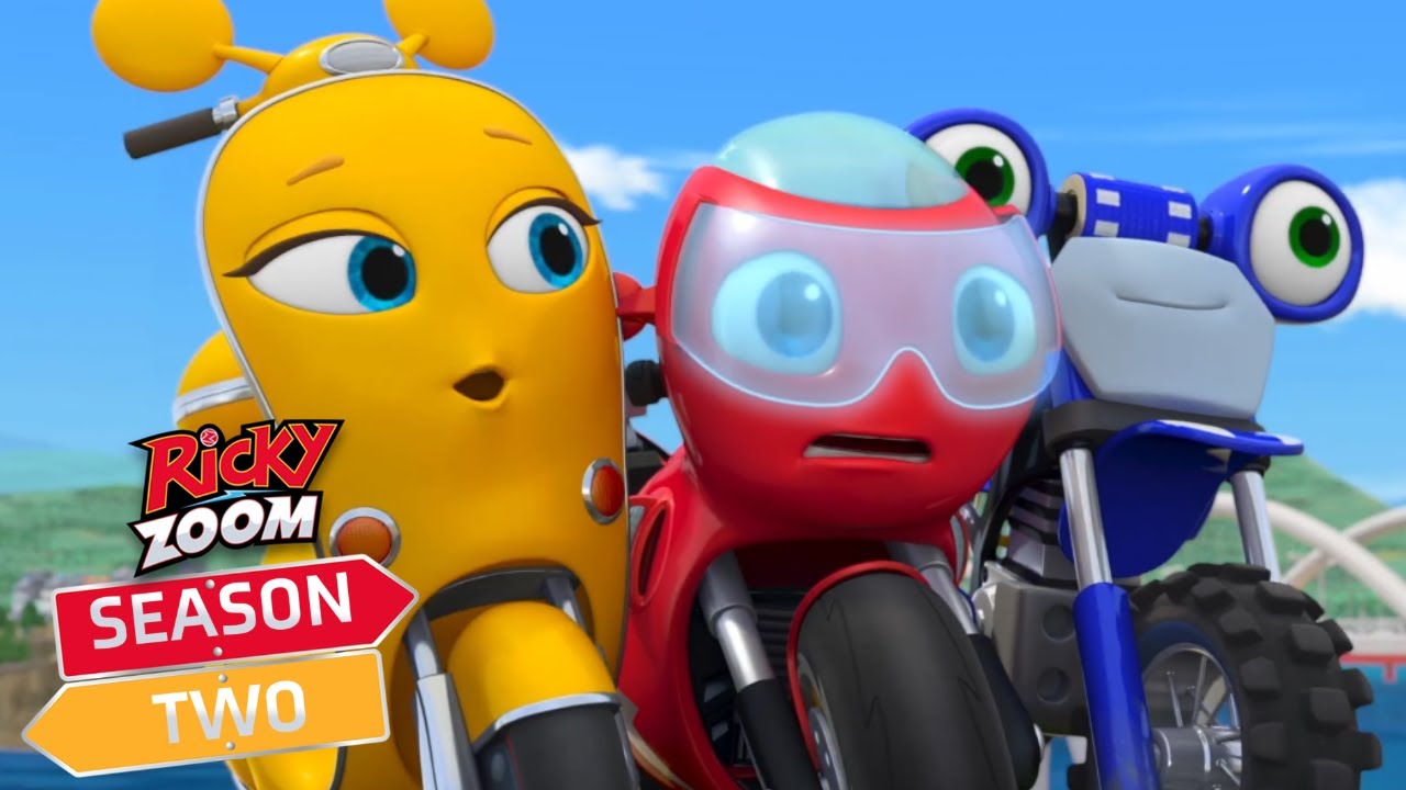 Ricky Zoom (Season 2) | The Incredible Zoom Party | Cartoons For Kids
