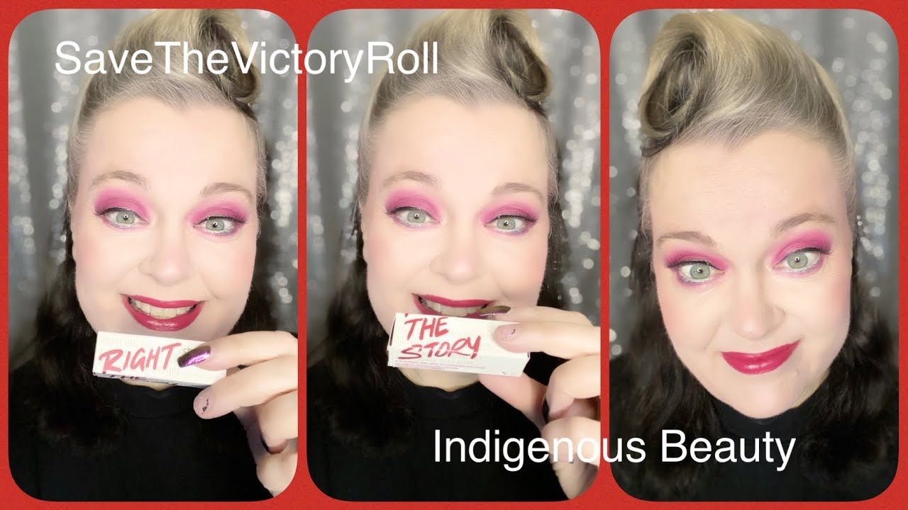 Right The Story: Cheekbone Beauty Lipstick & Indigenous Makeup.