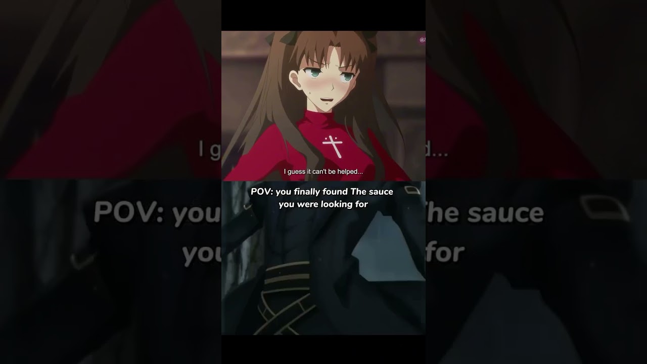 Rin tohsaka vs 2 banana #anime #hanime
