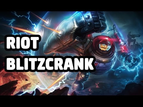 RIOT BLITZCRANK SKIN SPOTLIGHT - LEAGUE OF LEGENDS