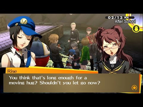 Rise is jealous with Marie - Persona 4 Golden PC