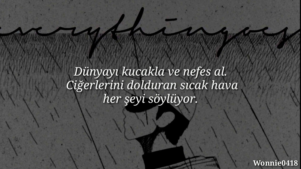 RM (BTS) - Everything Goes (Türkçe Çeviri)