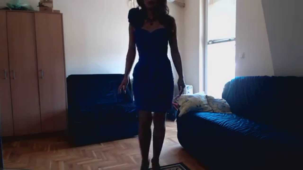 robe bleu royal