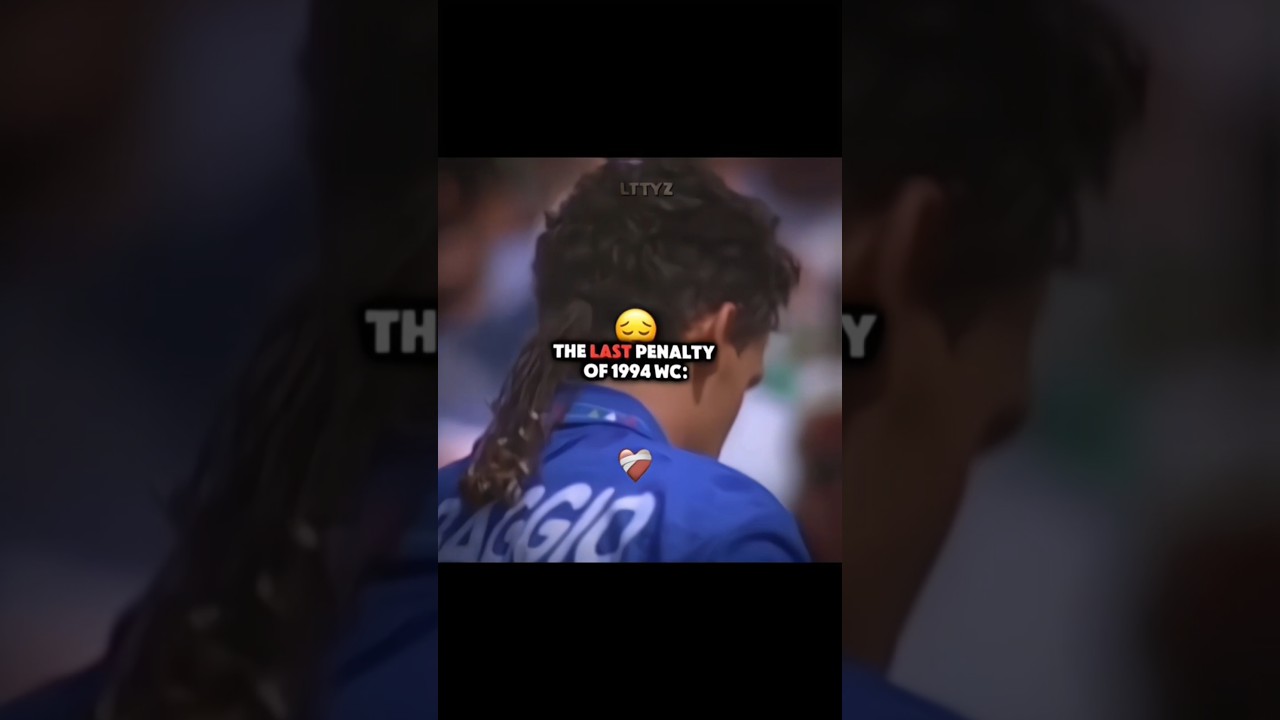 Roberto Baggio💔😥🥹| #football #shorts #funny #trending