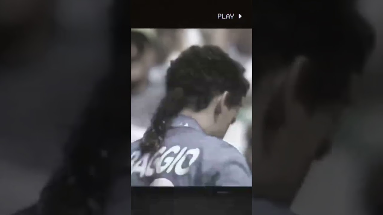 roberto baggio world cup penalty miss 💔 sad edit #sad #edit #worldcup #fyp #football #shorts