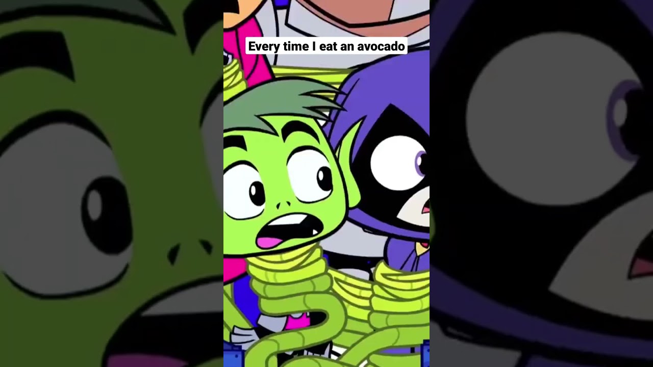 Robin Goes Mad for Avocados | Teen Titans Go! | Cartoon Network UK #shorts