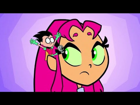 Robin on Starfire's Ear | Teen Titans Go!