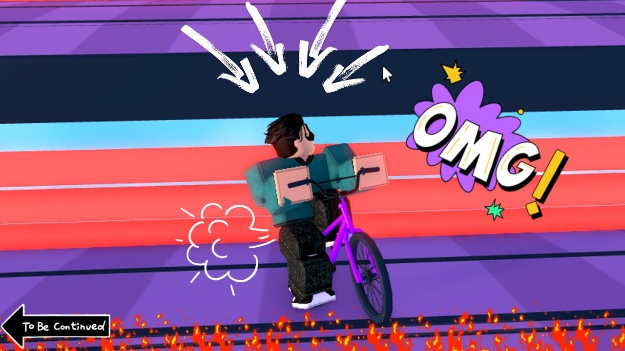 ROBLOX FUNNY MOMENTS #1 ( Obby but You're on a Bike ) / funny moments roblox