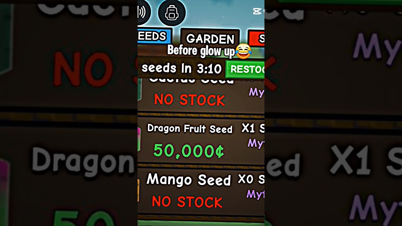Roblox Game: Grow A Garden             #growagarden #roblox
