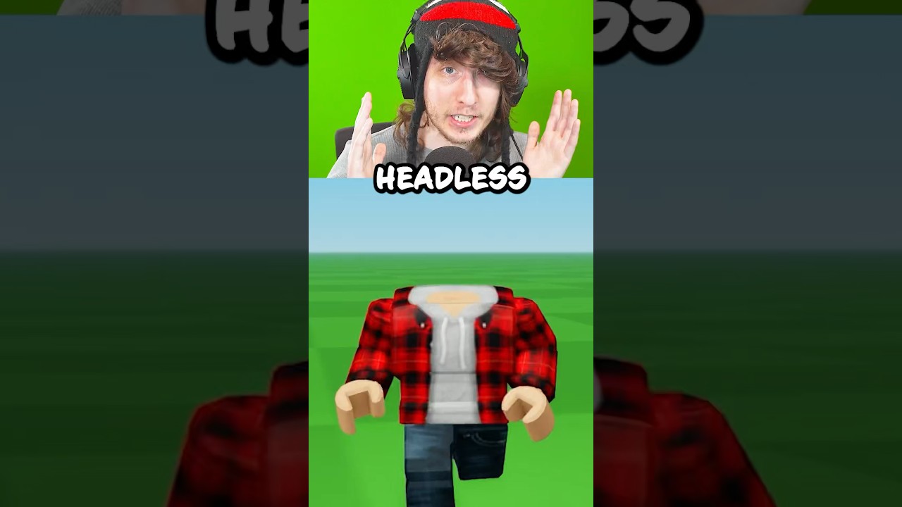 ROBLOX HEADLESS FOR FREE 🤑😱 #roblox #shorts #robloxshorts